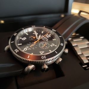 Shinola Black Blizzard Watch (like new) worn twice